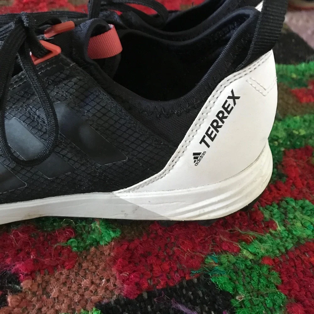 Adidas | Terrex Agravic Speed Core Sneakers Size 9 Black White Running